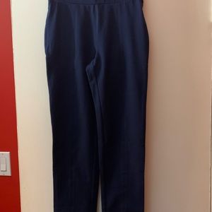 Logo pants size extra extra small two blacks and one blue